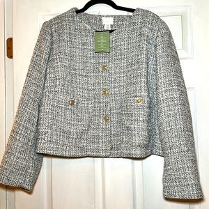 H&M cropped jacket